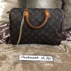 Vintage Louis Vuitton Speedy 30 Satchel